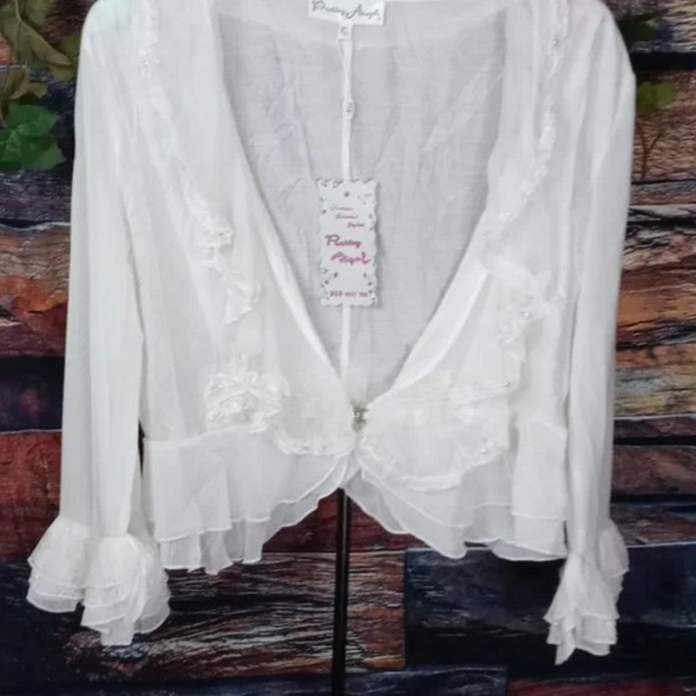 NWT Pretty Angel Bolero